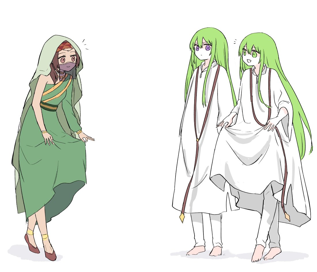 Fgo シドゥリさんの真似をするキングゥ エルキドゥ が尊い