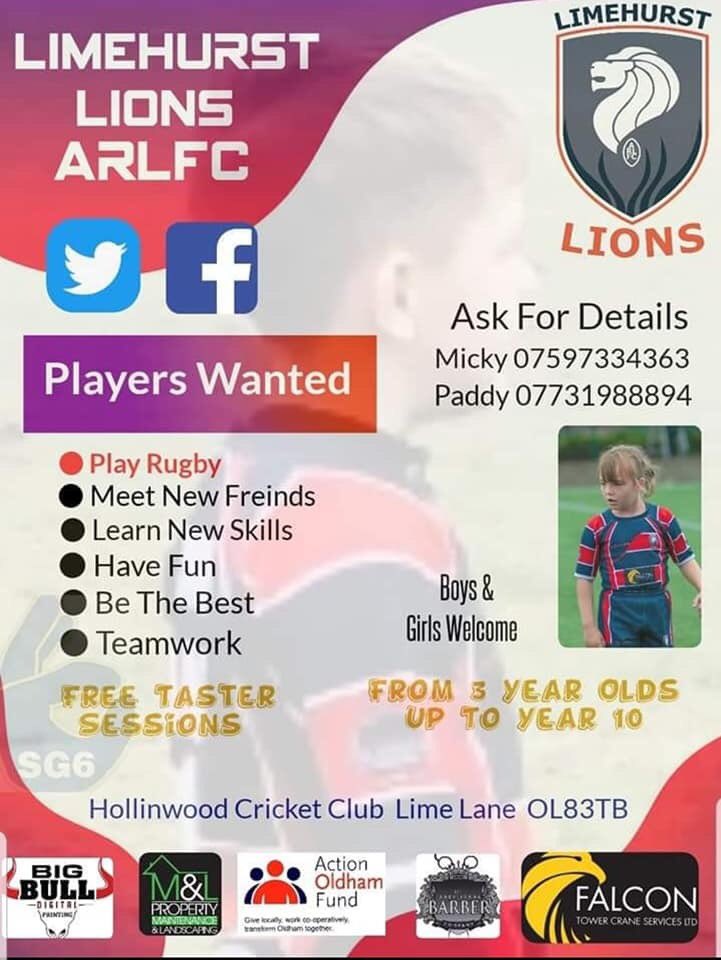 sy_o_87's tweet photo. @WCRS4 @Mayfieldrl @WaterheadARLFC @OldhamStAnnes @SaddRangers @RLBarrieMc10 @PScully13 @limehurstlions1 This poster has a little more information on it https://t.co/4OSQcMApTT
