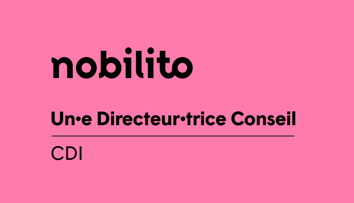 Hey ! Vous souhaitez relever un nouveau challenge dans une agence sympa, où il fait bon travailler ? postulez !

nobilito.fr/2020/02/recher…