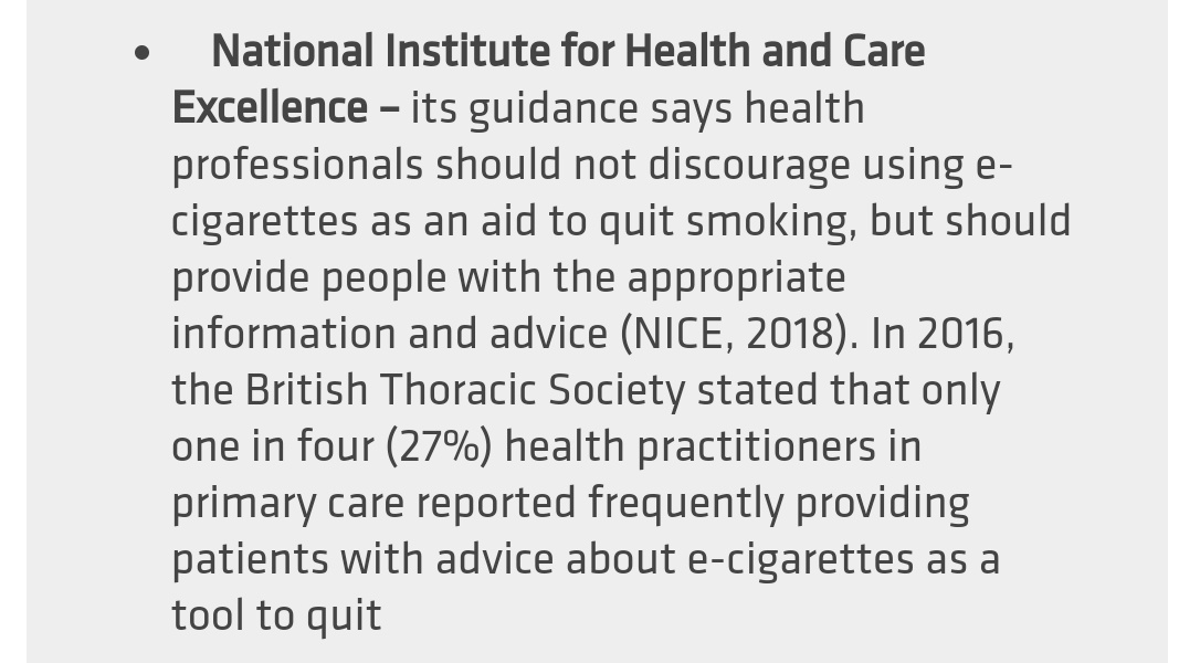 TheIBVTA's tweet photo. This comprehensive guide to #smoking cessation in @NursingTimes includes lots of information for #nurses on #vaping and #ecigs. 
https://t.co/HprmCGaLPP https://t.co/rY3wrFpai9