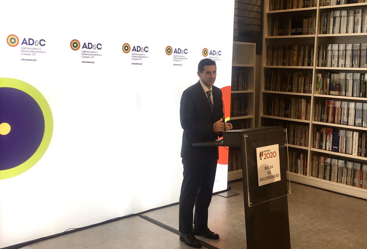 #MP, Nelson de Souza, e #SEP, José Mendes, apresentam Bolsa de Recuperação do #PT2020: portugal.gov.pt/pt/gc22/comuni…