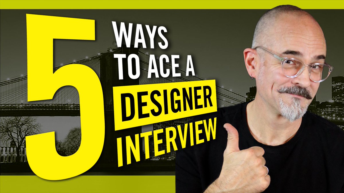 philipvandusen's tweet image. 5 Ways To Ace a Designer Interview - Interviewing Tips for Graphic Designers and Creative Pro&apos;s
youtu.be/hfkAfuDE36Q

#careertips #designerinterview #jobinterview #interviewingtips #personaldevelopment #graphicdesigner