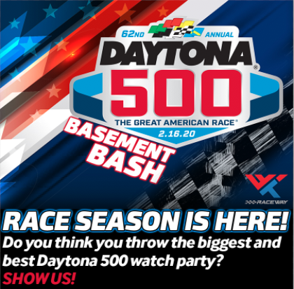 WWTRaceway's tweet photo. Is your Daytona 500 watch party the biggest and best one around? Show us!
Enter our #BasementBash contest to win prizes! https://t.co/cLLdfCK2zI