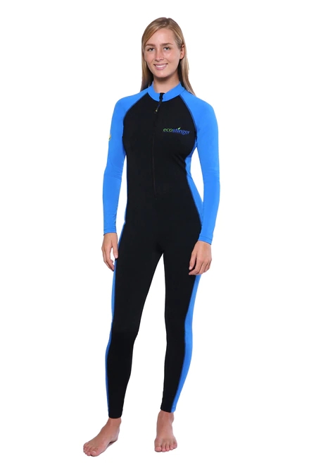 EcoStinger's tweet image. Our women's full-body surf models are on sale! These suits are Anti-Chafe due to their #Flatlock stitching design, chlorine resistant retain colors and elasticity, and quick drying. qoo.ly/34biww