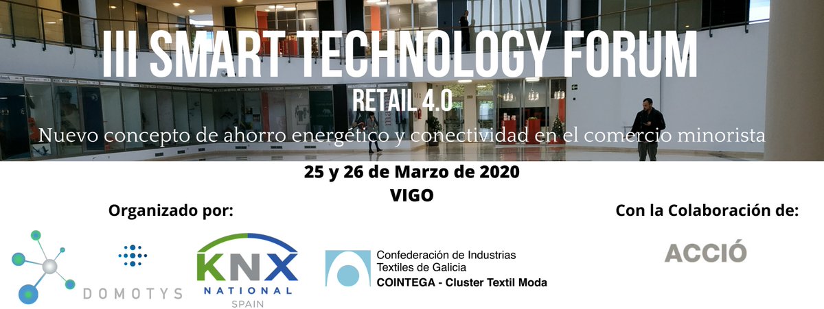 KNX_Espana's tweet photo. Ya está abierta la inscripción al III Smart Technology Forum, a través de la web https://t.co/Gk9XC00pa1, enlace “Consigue tu entrada”. Para obtener un código de invitación gratuito, deben ponerse en contacto con @KNX_Espana  (info@knx.es) o uno de los patrocinadores. https://t.co/maVs1HR95R