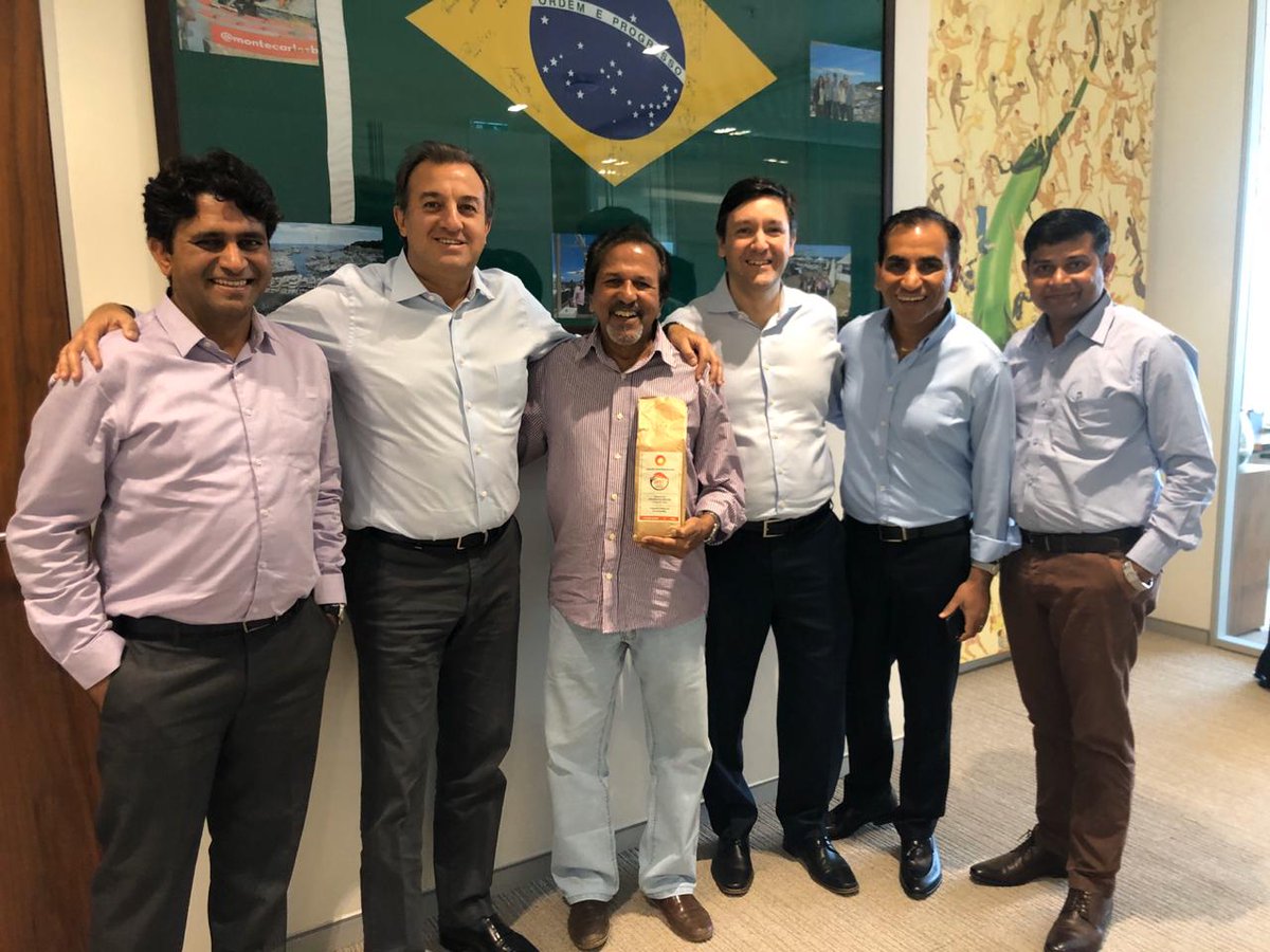 UPLLtd's tweet photo. Here's a glimpse from fruitful discussion conducted with coffee expert from Brazil. The discussion was centered around promoting Coffee Pronutiva in the Southern part of India.
Learn More: https://t.co/bYC0FjtSij
#OpenAg #UPLIndia #UPLBrazil #Coffee #CoffeeProduction #Pronutiva https://t.co/NJQ9v5DMdC