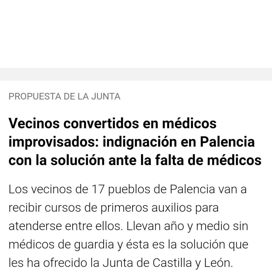 _PabloFdez_'s tweet photo. Así destroza la sanidad pública el Gobierno PP-Ciudadanos en CyL.
Así pisotean y desprecian a los habitantes del medio rural.
Indecente. Miserable. Vergüenza 👇🏻 https://t.co/ZyDJvCa0kV