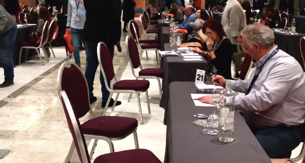 servantrip's tweet photo. We had a productive weekend, how about you? Camila represented @servantrip at the workshop led by @Grupo_Europa in the south of Spain. 5 minutes per table to explain the benefits of working with us - Mission Accomplished!
#workshop #travel #spain https://t.co/mXMU4EiM1d