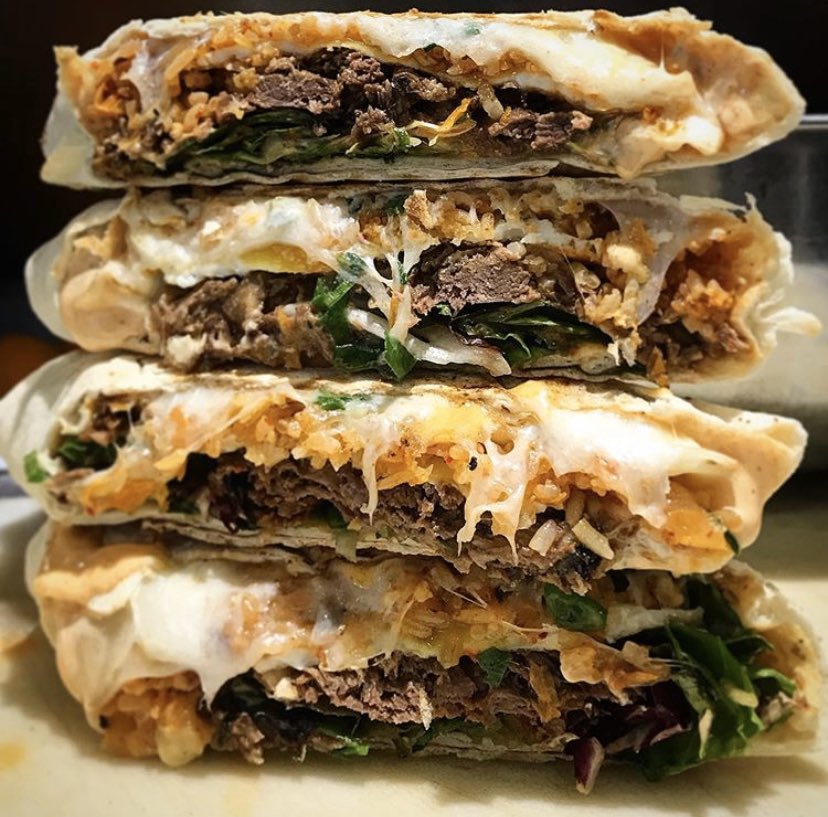 KIMCHEE FRIED RICE BBQ BEEF PANINI at <a href="/bowvalleysquare/">Bow Valley Square</a> HOLY GRILL #Shanaananaa #SupremeCourt #MondayMood