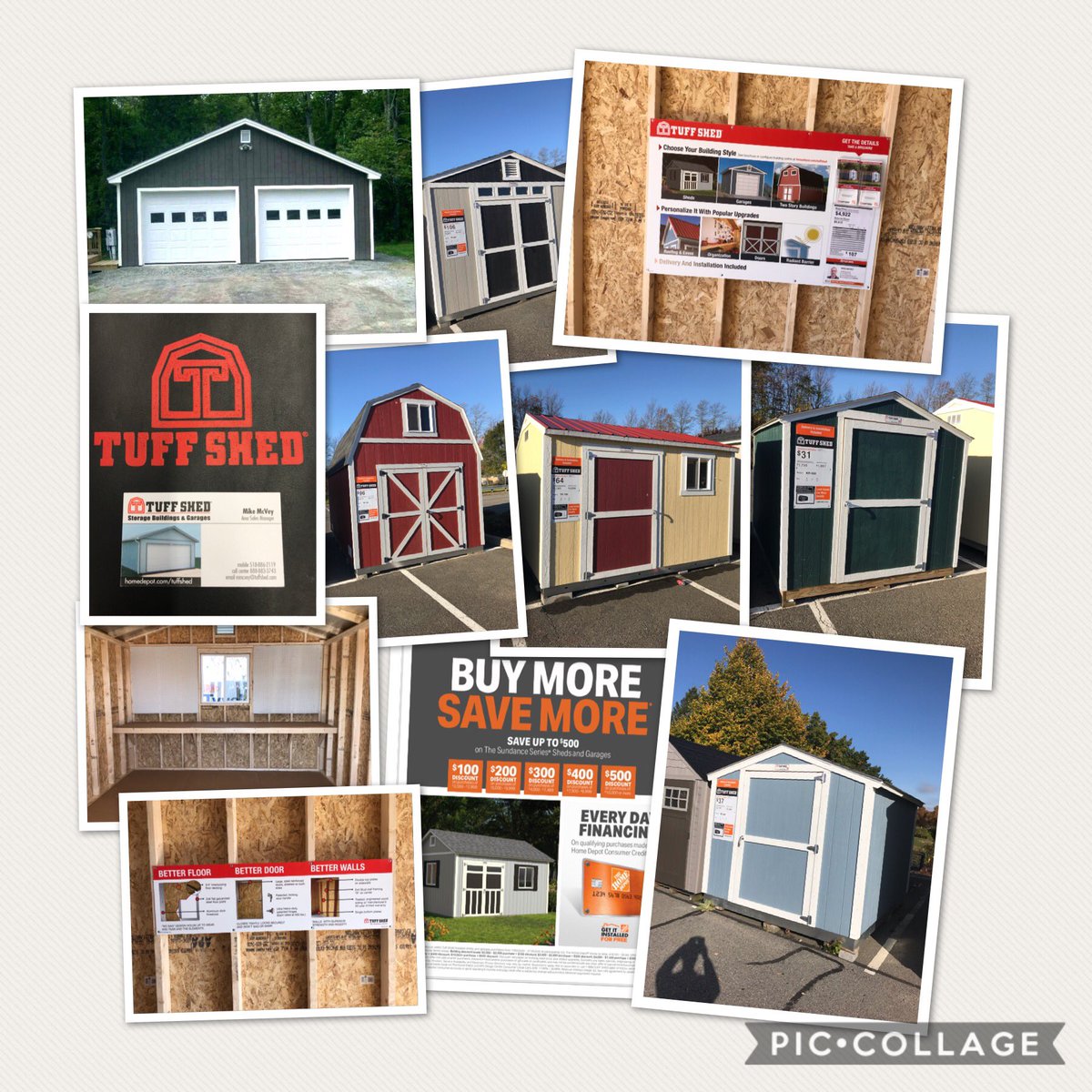 TuffshedMikeM's tweet photo. Take advantage now of the Buy More Save More Promotion!! Be the first in the neighborhood with a brand new @tuffshed and show up the Jones’!! @HomeDepot Save up to $500 plus HD financing options! https://t.co/6RFZ4IQLKd