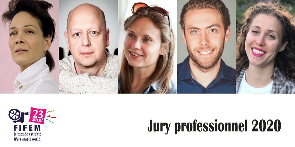 La comédienne Sandrine Bisson nous fera l'honneur d'être la présidente de notre jury professionnel 2020 ! Découvrez tout de suite les autres membres du jury : fifem.com/jury-professio…
