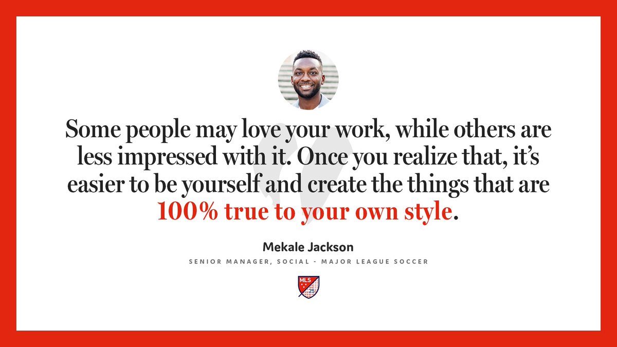 iAmChrisMunoz's tweet photo. It’s been great connecting with Mekale. He shared with me some great advice that I know I have learned myself within my own career. I feel it’s a great way to start the work week.
➡️ @MekaleJackson
💼 @MLS
#CreativeRefresh | #MLS https://t.co/PsJ0HIUYdn