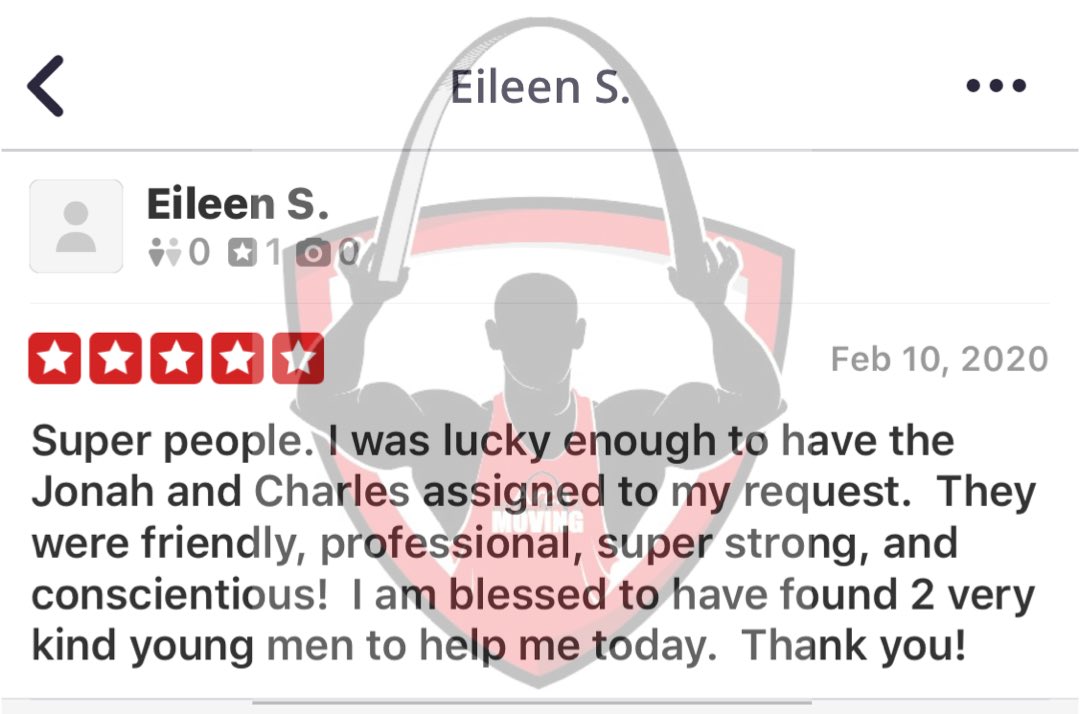 ArchMoving's tweet image. Thank you for the feedback Eileen! Jonah and Charles are two men who take pride in their job. I will be sure to pass along how well they did for you!! #justmoveit #moverslife #movers #moverswhocare #moverlife #citymovers #localmovers #saintlouis #stlrealty #archmoving #momovers
