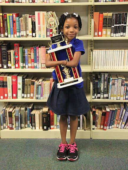 Anaya Ellick, a 9-year-old girl won 2 national awards for writing, though she was born without hands. 

The brilliant girl won the Zaner-Bloser National Handwriting Contest and the Nicholas Maxim Special Award for Excellence in Manuscript Penmanship!