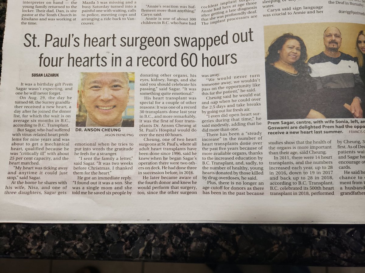 HeartLife Foundation (@HeartLifeCanada) on Twitter photo 10/02/2020 16:06:14 Amazing accomplishment! #organdonation @BC_Transplant @helpstpauls #cardiotwitter Amazing accomplishment! #organdonation @BC_Transplant @helpstpauls #cardiotwitter