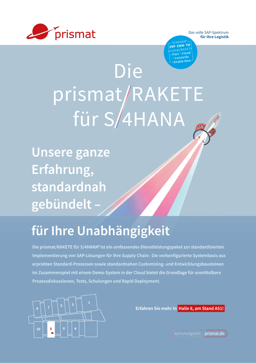 #logimat #logistics #sap #logimat #messe #stuttgart #prismatrakete #s4hana