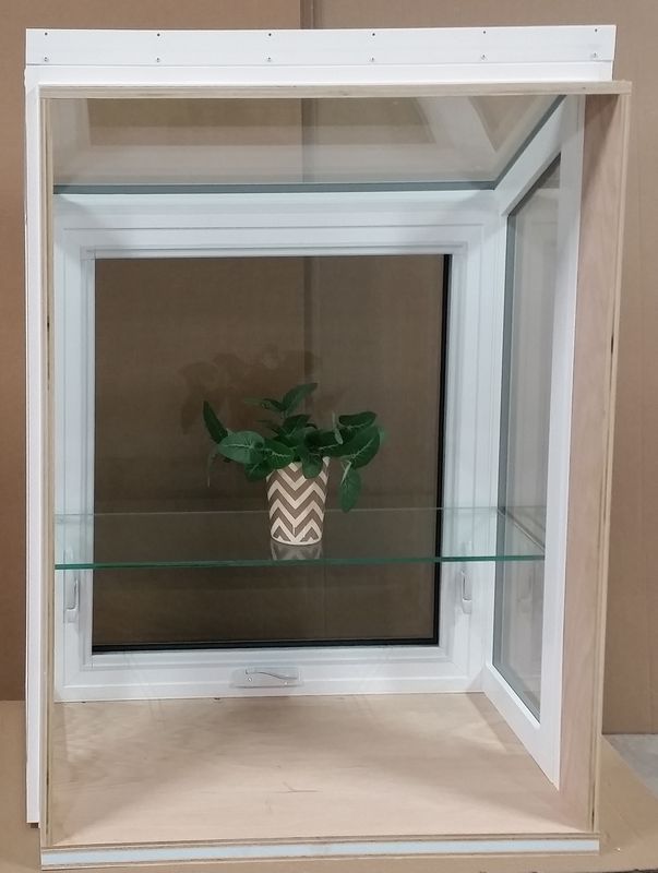 FixHomeCo's tweet image. Available now, this brand new White Garden Window fits rough opening 36" x 48", has low-E glass and oak seatboard with glass shelf. Visit fixhome.com/products/36-x-…