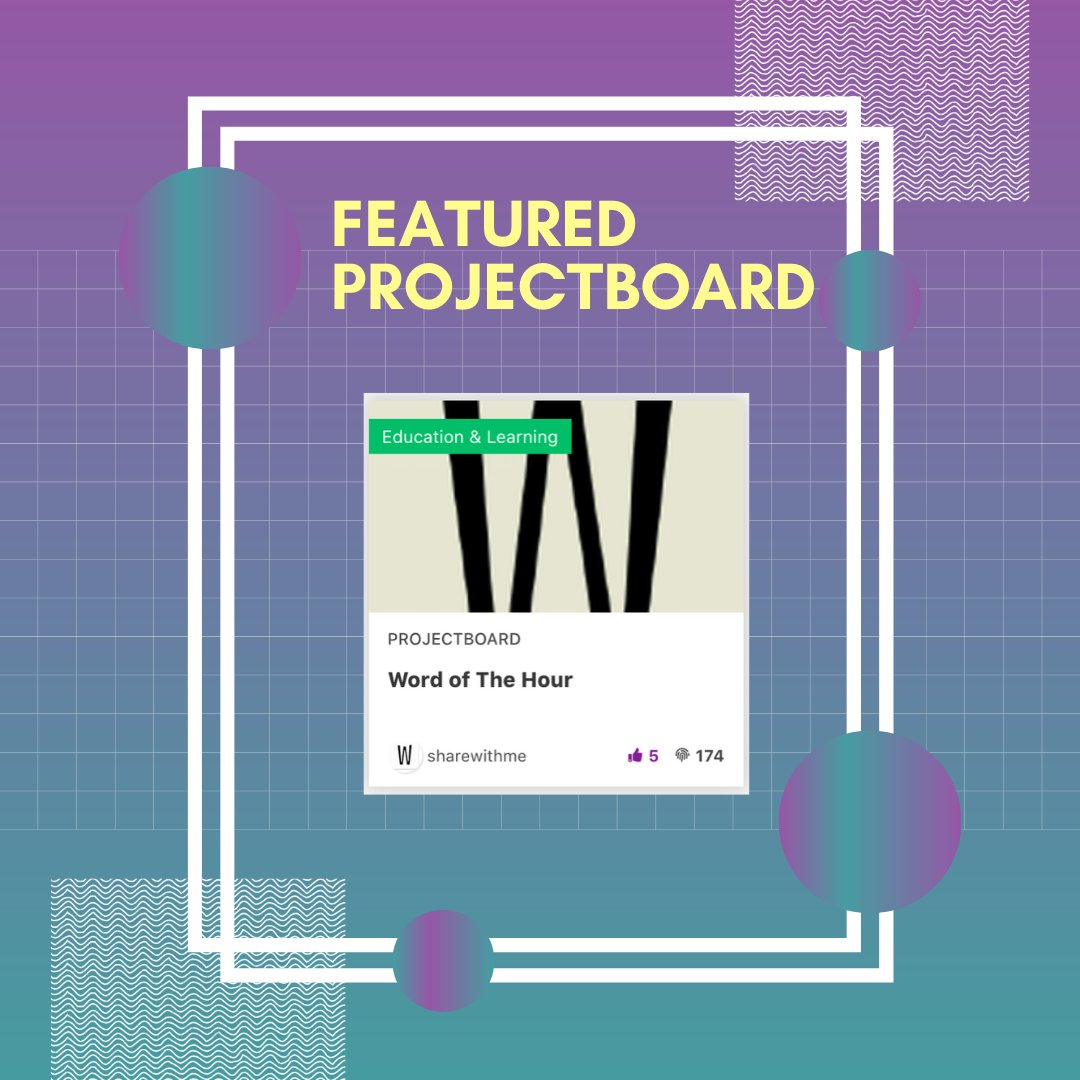 Check out @Sharewithme’s project on a website their building to help improve vocabulary and language skills. The site gives you one word an hour in a language you select. Check out the link to the project in our bio #startup #wordswithfriends #featuredproject