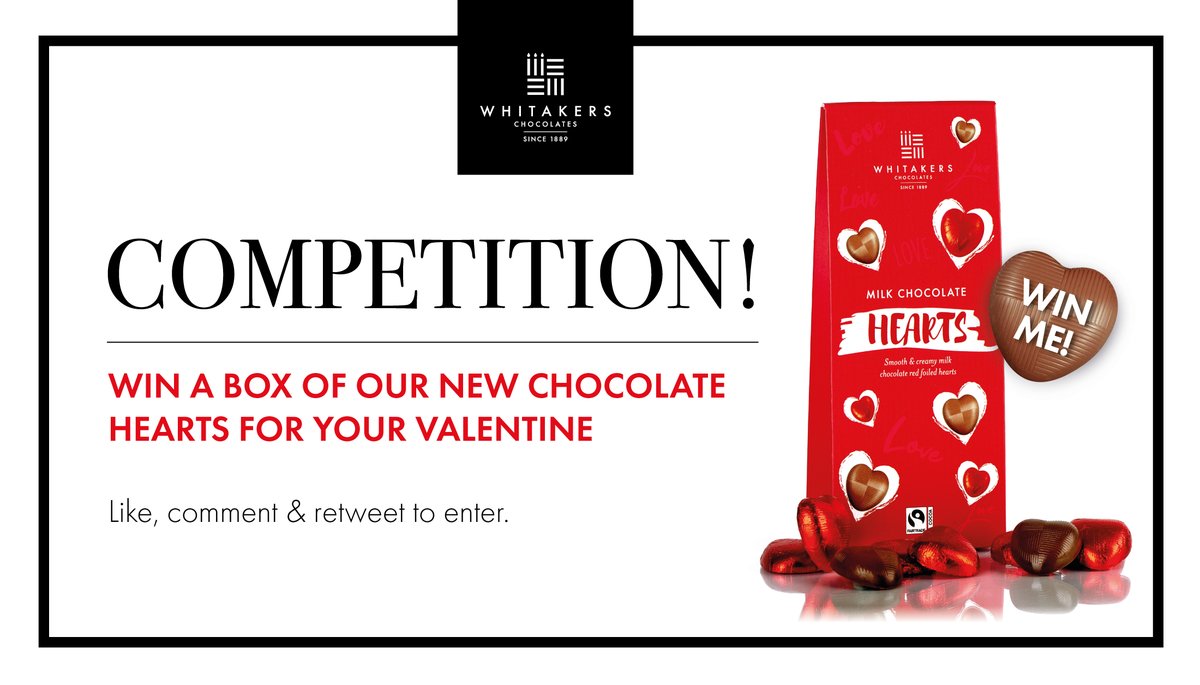COMPETITION TIME!❤️
To celebrate Valentine's Day we're giving away the chance to win a brand new Chocolate Hearts gift box for your Valentine!
Like,comment &amp; share!
Buy Chocolate Hearts online: bit.ly/39rZvHf
T&amp;C's: bit.ly/2UECXic
#Giveaway #Competition #win