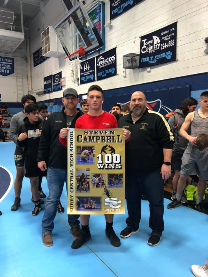 coachpriddy's tweet photo. Just want to congratulate Steven Campbell on winning his 100th match last week when we wrestled Pisgah. @TheBigSCSports @MaNewsSports @MrCoryLeeSmith https://t.co/Yy71ZMt2rk