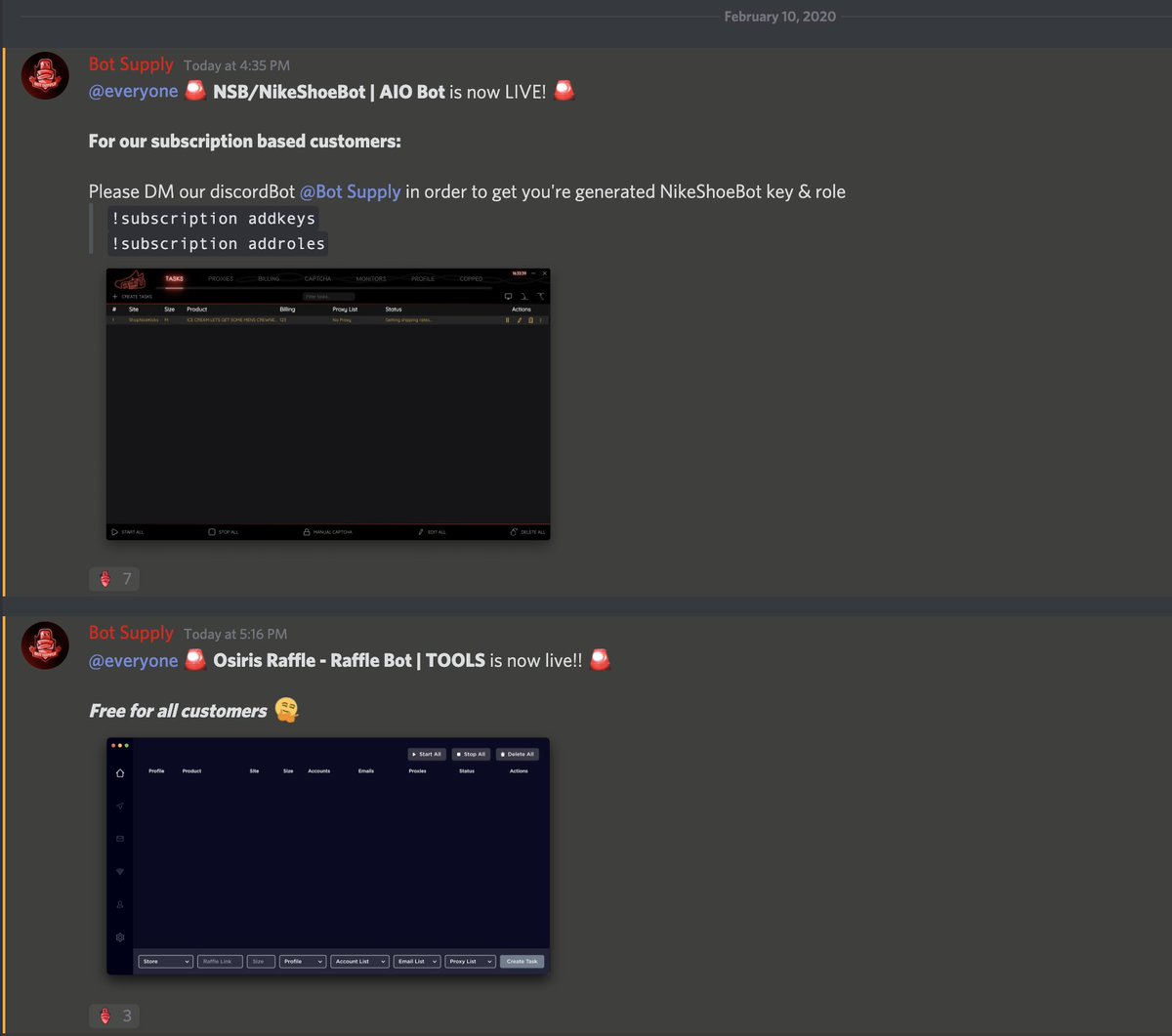 Bot Supply tweet media