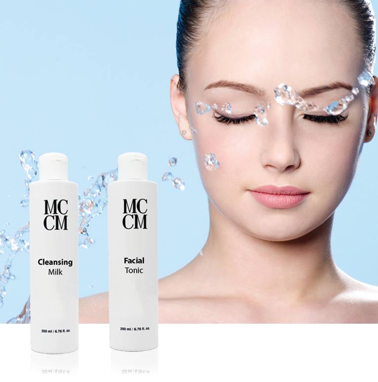 Use our Cleansing Milk and our Facial Tonic, to take care of your skin at home..

#mccm #medicalcosmetics #cleansing #hydration #beauty #beautyproducts #thespiritofbeauty