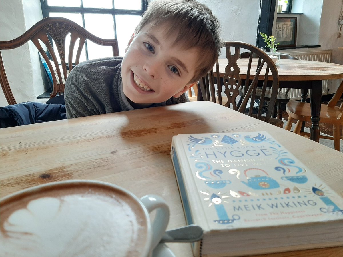 HappiBodyCo's tweet photo. Day off school. 
Visit @Yard46_Kendal 
Oat milk hot chocolate = happy son. https://t.co/Ly1PuoJ4tI