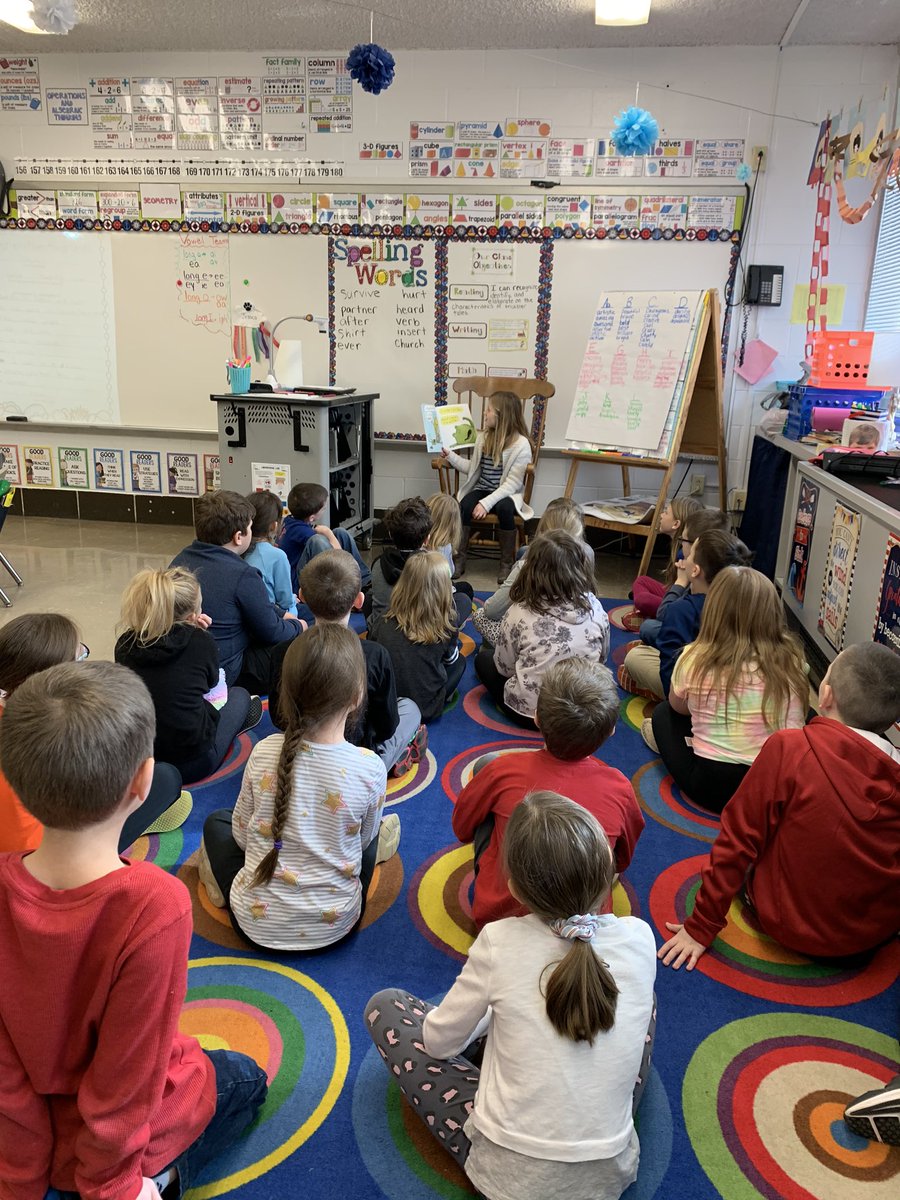 It makes my teacher heart happy when my kiddos pick a “read a book to the class” coupon for their prize for good behavior. 💕 Building confidence and fluency too! #thisisd52