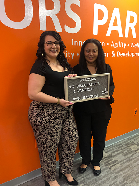 ORSPartners's tweet photo. Welcome to our two new hires starting this week, Curteria and Vanezza! #welcometotheteam #nowhiring #workwithus https://t.co/1Mru7KijTC