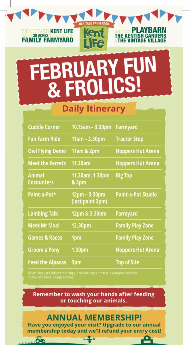 For all the parents looking to entertain their kids next week - have you seen all the fun & frolics and animal encounters going on at Kent Life Heritage Farm during half term? #prclient #parentblogger #halftermactivities #kentdaysout #kentattraction #daysoutwiththekids #uktravel