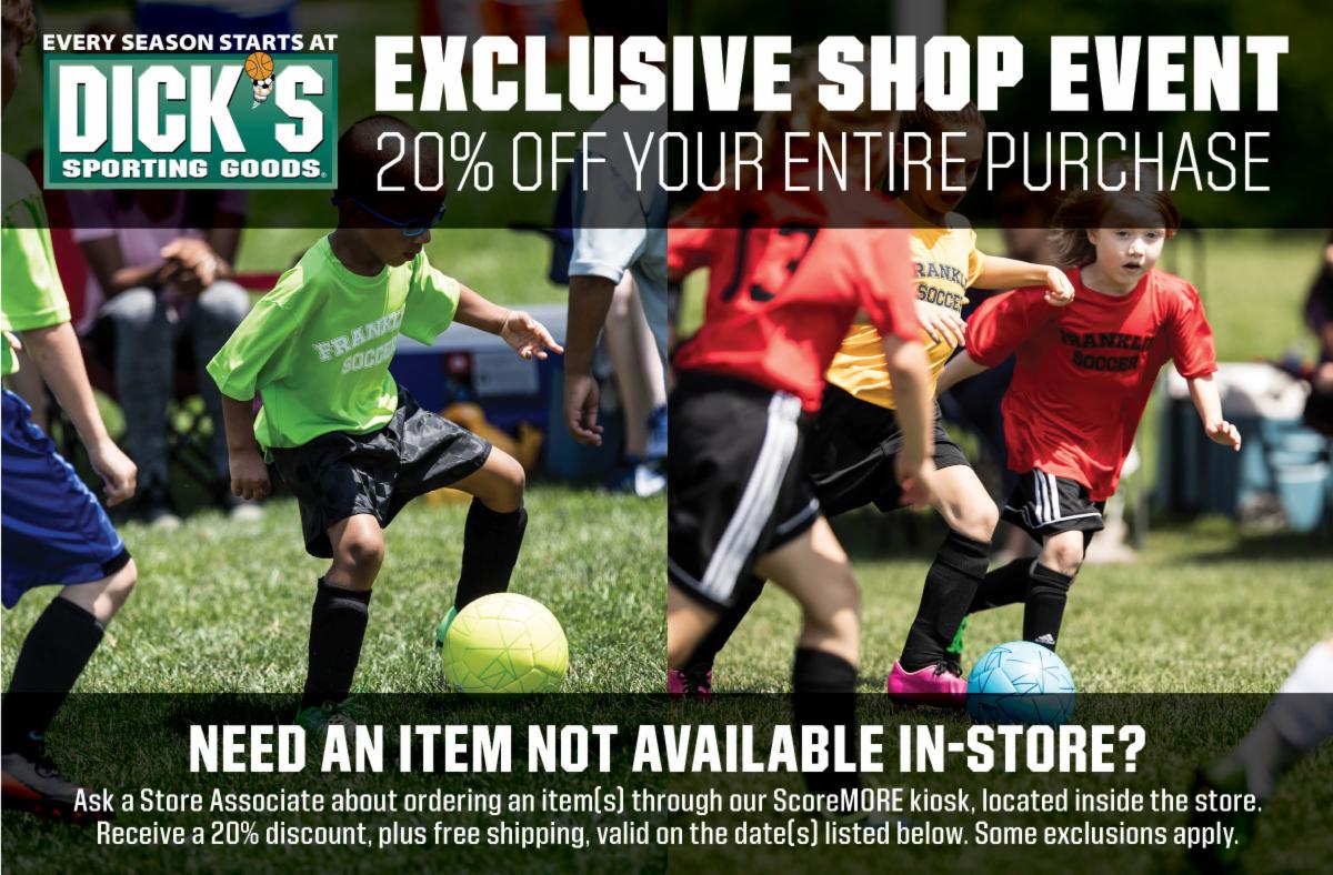 GSI Soccer 20% off Discount Shopping Weekend!  2/14-2/16, 2020 conta.cc/3bshiQk