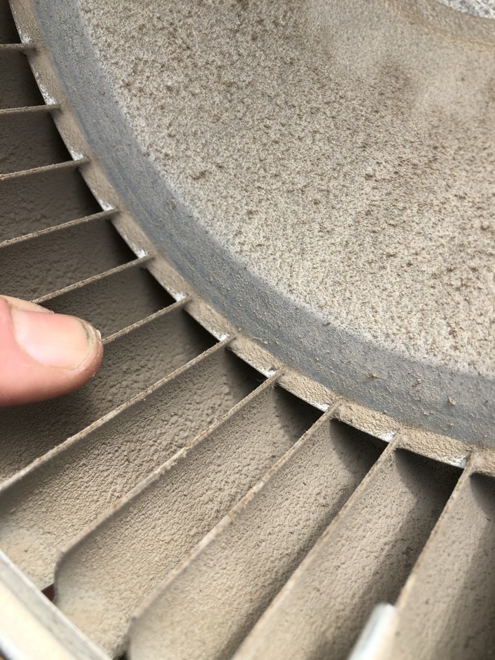 Can you believe a Kyle family's air was being pushed through this? If it's been a while since your last furnace cleaning, give us a call ASAP, and breath clean air for the rest of 2020! bit.ly/2QGOSun