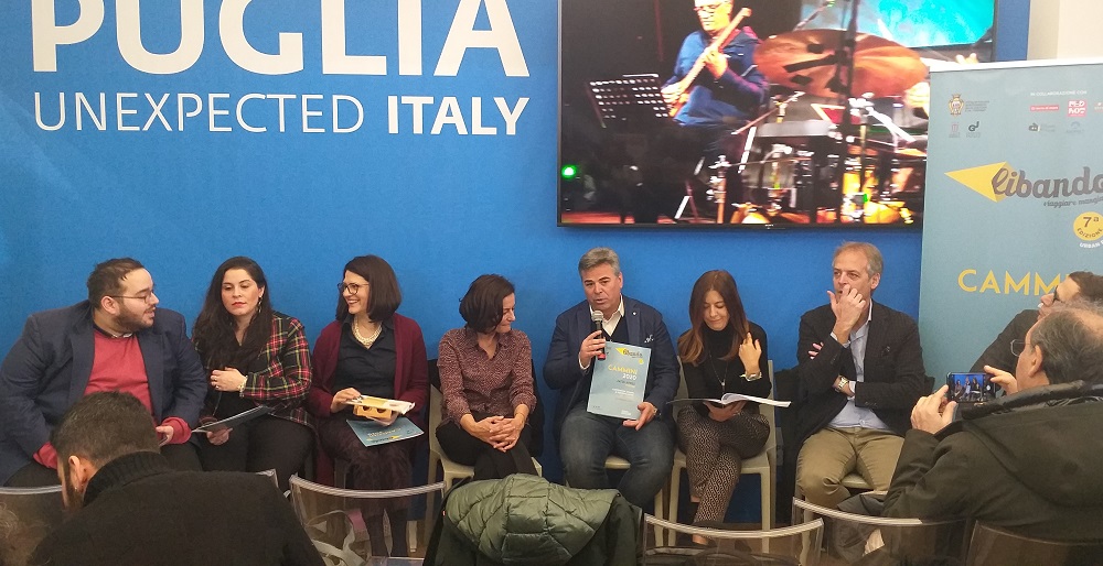 PopCornPress1's tweet image. 📣Presentate alla #BITMilano le novità della 7^ edizione di #Libando.
🚶‍♀️🚶‍♂️#Cammini2020 è il tema scelto per l’evento che si svolgerà nella #VillaComunale di #Foggia dal 24 al 26 aprile 2020.
@libando2020