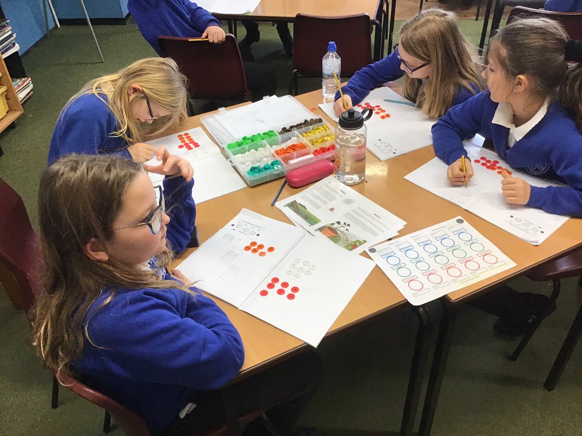 astley_primary4's tweet image. Dolphins have persevered at using concrete resources and pictorial methods to divide 3-digit numbers by 1-digit numbers today. Well done everyone! #weareace #wearedolphins #mathsisACE #aps #perseverance  @Astley_Primary