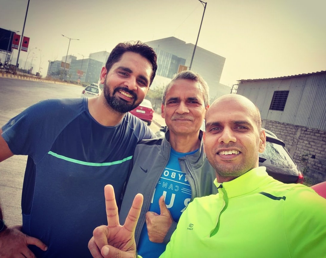 Glimpses from the recent week <a href="/ABC_R_U_N/">ABCRun - AnyBody Can Run</a> !
Congratulations #ankush and #sharada for #triathlon event. #keepinspiring 

#pune #abcrun #fitness #yoga #running