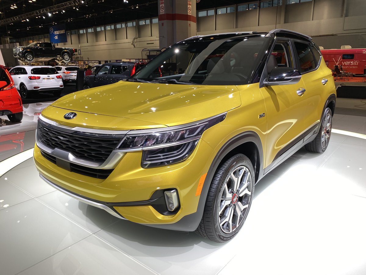 LotProCars's tweet image. Here's a look at the all-new 2021 Kia Seltos #CAS2020 #Kia #Seltos