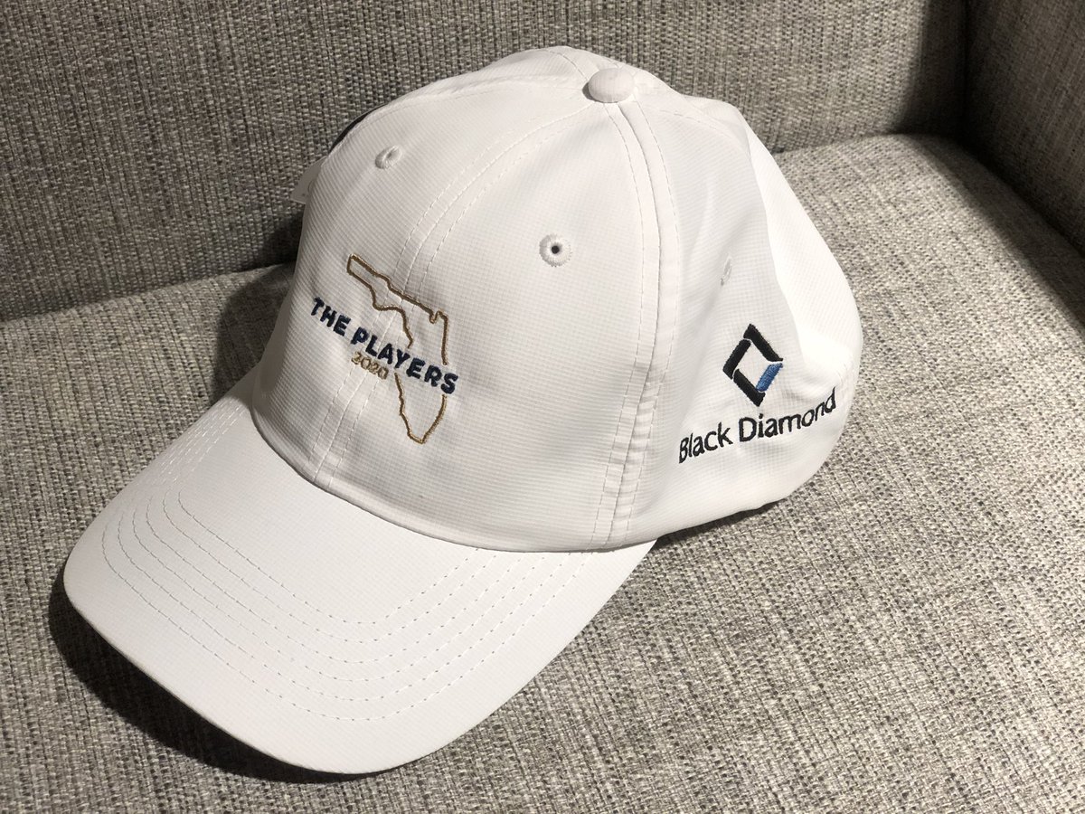 SarahJo016's tweet image. Sneak peek 👀! Loving the hat for an event we are hosting during @TPCSawgrass in March! #ExecutiveForum #BlackDiamond #BDKicksPutt