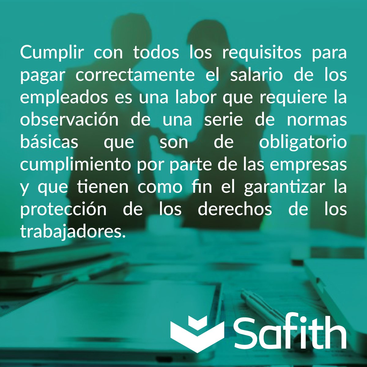 Datasofting's tweet image. Safith es una aplicación totalmente web, multiempresa y multiusuario, la cual puede ser accedida desde dos frentes diferentes, dependiendo de distintos niveles de seguridad de acceso y administración.

.

#talentohumano #nominas #pagos