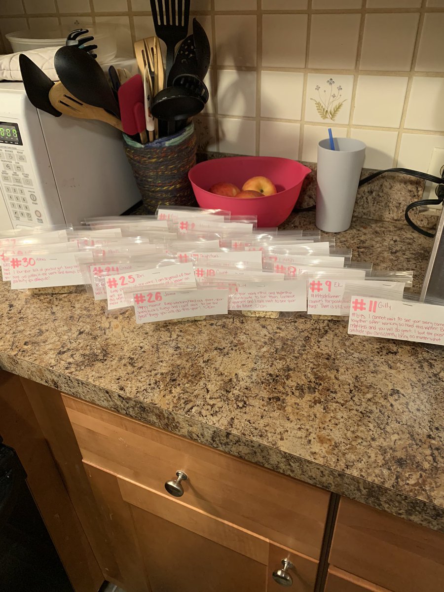 emaseth123's tweet photo. For the month of #dogoodbegreat for WCUSB, I made my team some sweet treats with some words of encouragement just 5 days before game day!!💜 @WestChesterSB https://t.co/IckH1wIx4g