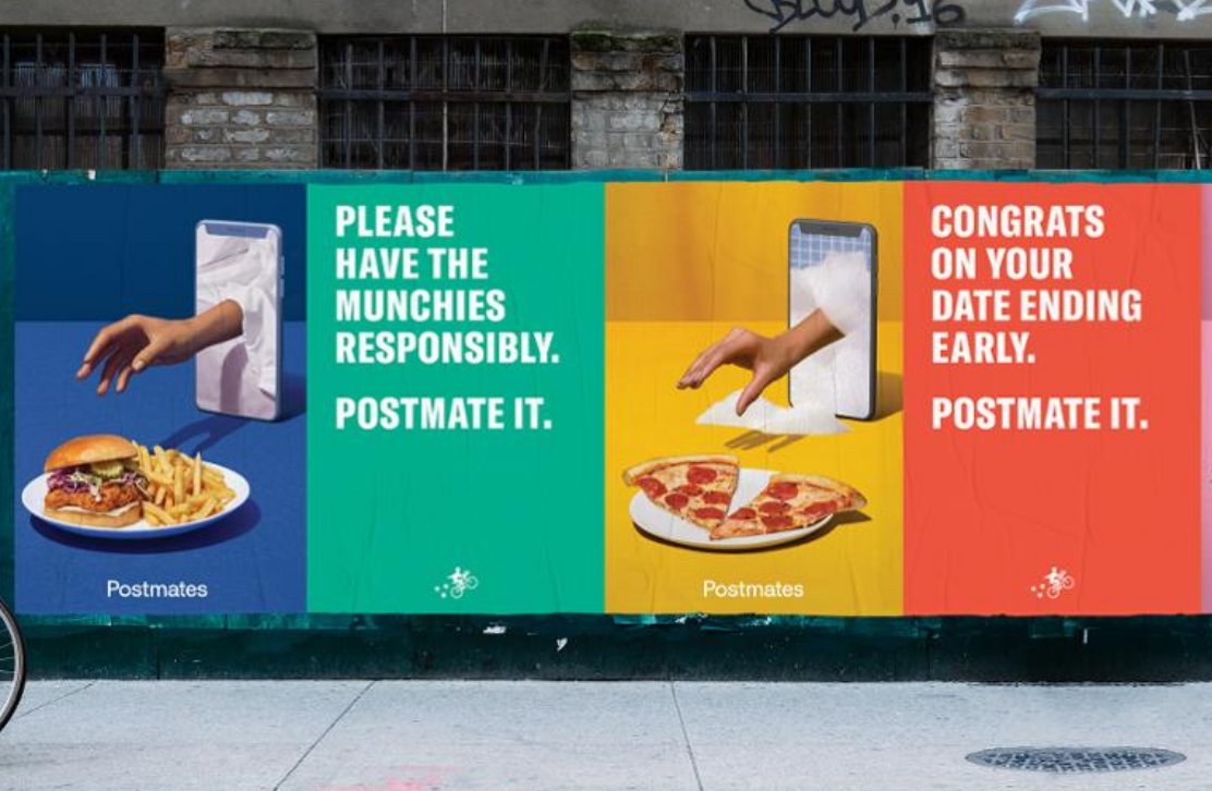 .<a href="/Postmates/">Postmates</a> unveiled its latest branding campaign during the Oscars last night, focusing on the power of cravings.  ow.ly/vqgb50yirmT