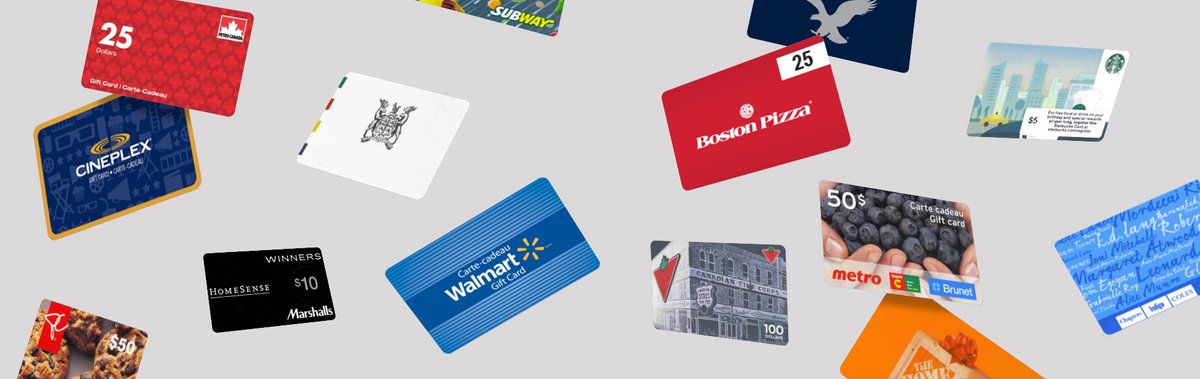 GCWECC's tweet photo. Did you know...Gift Card Warehouse was founded right here, in #Canada, and now offers #giftcards for over 200 #Canadian retailers:
https://t.co/Tq1Av6RAyl
#GiftCardWarehouse #reward #retaincustomers #engageemployees #Gift Cards #shopping #motivation #simple https://t.co/YzQpyuOooJ