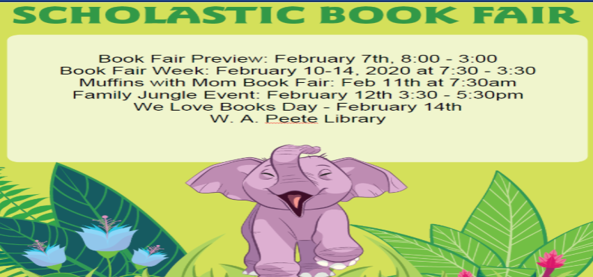 PeeteTylerISD's tweet photo. Come see our #Scholastic Book Fair happening this week!
We are #Wild4Reading!
#Engage in all the events @catodona has prepared for our 🐱Families! #WildcatWords https://t.co/gBbn4sJjPP