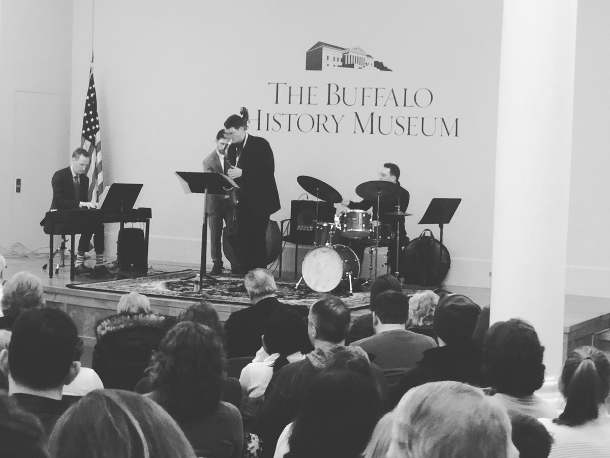 BuffJazzCollect's tweet image. Thank you Bill Todd &amp;amp; his Quartet for yesterday's wonderful afternoon of music. Always great to have these cats in town, made even more special by their tribute to Buffalo's Jazz history. 

The Collective will be back at The Buffalo History Museum 3/8 with Brendan Lanighan Octet