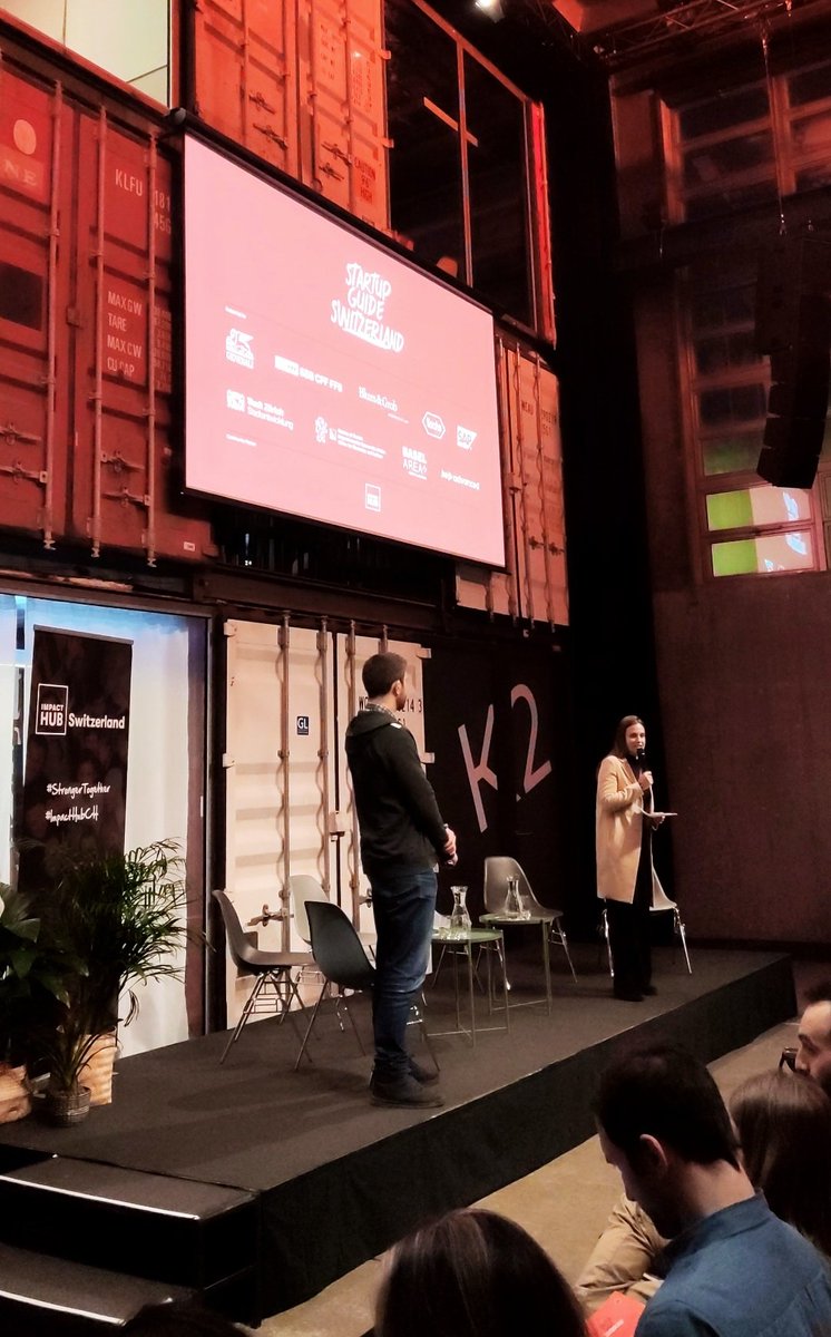 @sisselhan kicking-off the launch of the Startup Guide Switzerland 🇨🇭 at @KraftwerkZH 🎉 #startupseverywhere #startupguide #strongertogether @StartupGuideHQ @ImpactHubCH @impacthubbasel @impacthubzurich @impacthubbern @impacthubgeneva
