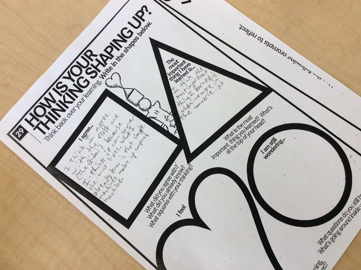msrbcnd's tweet photo. Thinking about how innovation is a response to social and environmental needs. Using a #visualthinkingstrategy to share where we are right now with our learning. #htww #thinkers #5RB https://t.co/IMgBg3pqyx