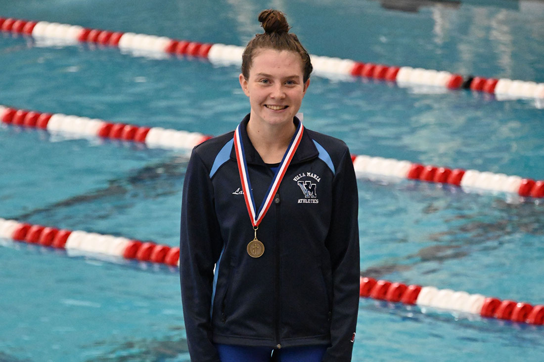 Congratulations to Villa Maria junior Maddie Ladd on being named Main Line Girls Athlete of the Week! ow.ly/o2HJ50yisYH