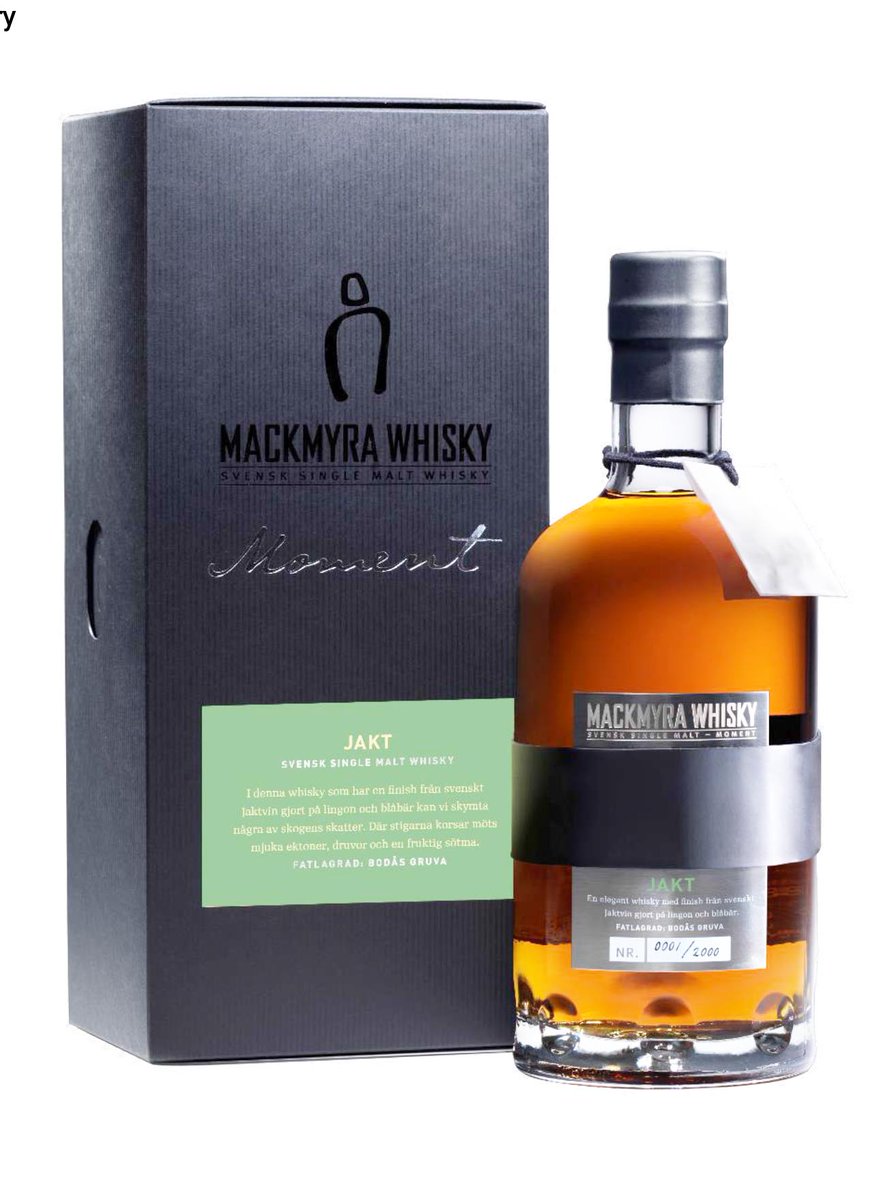 MOMENT JAKT 
Schwedischer Single Malt Whisky 48,1% vol.-700ml
finish im Jaktvin Faß
(schwedischer Wein aus Preisel- und Heidelbeeren)
weiche Holznoten, Trauben und feine Süße
#frauenwhisky #womenwhisky #Whisky #weicherWhisky
#Amazon 
Shop: frauenwhisky.de oder Amazon