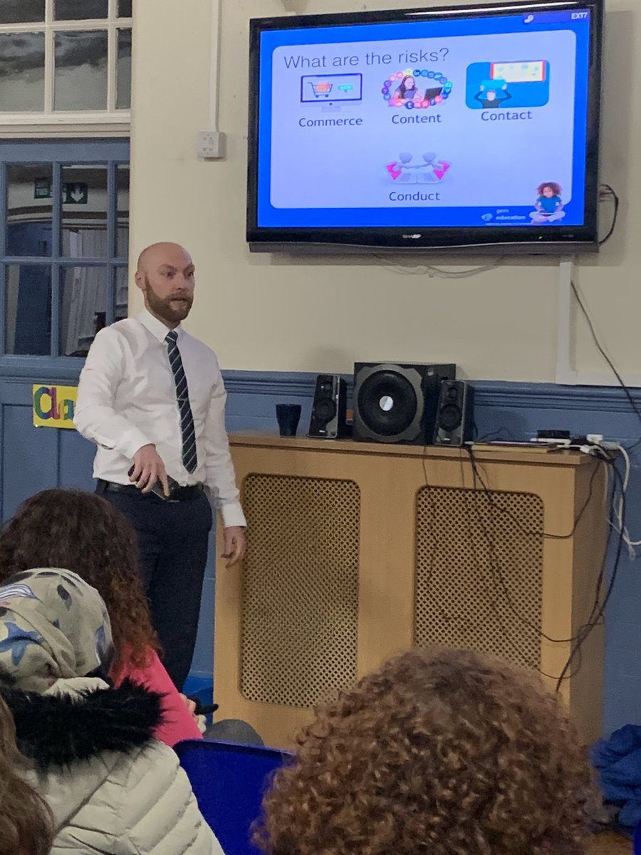 Thank you to Jason from <a href="/gem_education/">Gem Education</a> for our Digital literacy meeting. Thank you to everyone who came. #SaferInternetDay