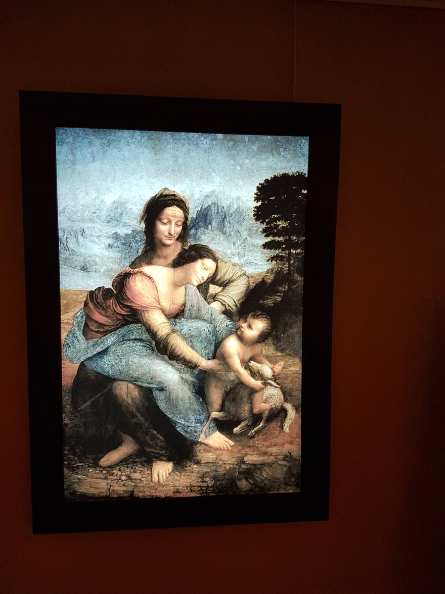LTshibende's tweet photo. Leonardo Da Vinci is currently honored at UCLy St Paul campus https://t.co/kvH4x4hq97