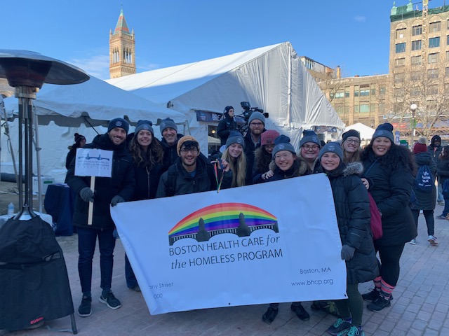 BHCHP's tweet photo. Our Team had a powerful morning yesterday at @winterwalkbos. Thank you so much to everyone who came out and supported the call to raise awareness and end the stigma around homelessness. #WinterWalkBoston #DontWalkBy @The_BMC @BrookviewHouse @BridgeOTW @Y2YNetwork @PineStreetInn https://t.co/57prVvsaTE